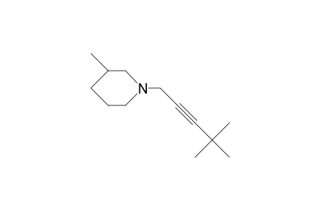 3-Methyl-1-(4,4-dimethyl-pent-2-ynyl)-piperidine