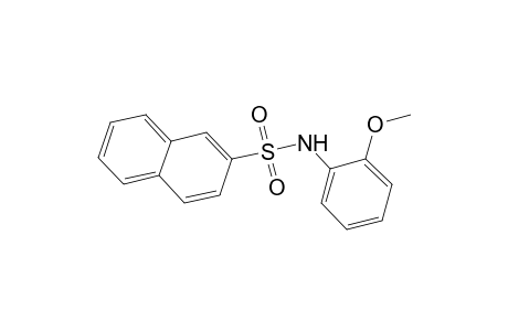 Naphthalene-2-sulfonamide, N-(2-methoxyphenyl)-