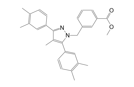 methyl 3-{[3,5-bis(3,4-dimethylphenyl)-4-methyl-1H-pyrazol-1-yl]methyl}benzoate