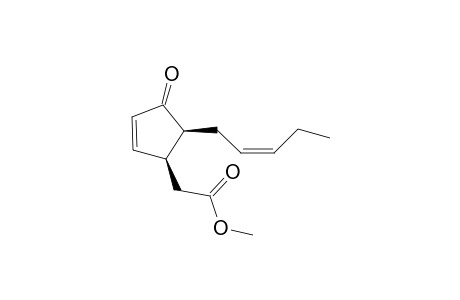 (4S,5S)-4-[(Methoxycarbonyl)methyl]-5-((Z)-2'-pentenyl)-2-cyclopenten-1-one
