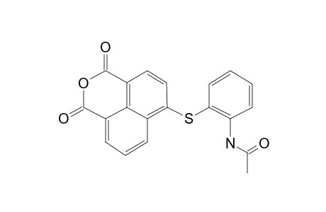 6-[(2-Aminophenyl)sulfanyl]-1H,3H-benzo[de]isochromene-1,3-dione, N-acetyl-