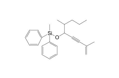 2,6-Dimethyl-5-[(diphenylmethyl)silyloxy]non-1-en-3-yne