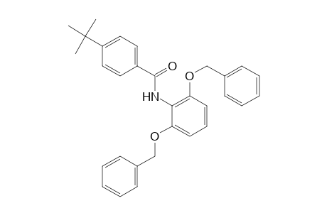 Benzamide, N-[2,6-bis(phenylmethoxy)phenyl]-4-(1,1-dimethylethyl)-