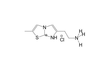 6-(2-aminoethyl)-2-methyl-7H,7aH-imidazo[2,1-b][1,3]thiazol-7a-ylium chloride