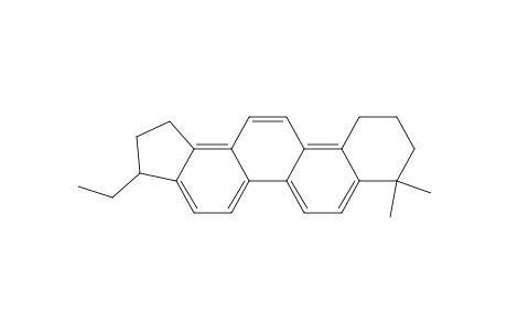 1H-Cyclopenta[a]chrysene, 3-ethyl-2,3,8,9,10,11-hexahydro-8,8-dimethyl-