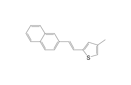 Thiophene, 4-methyl-2-[2-(2-naphthalenyl)ethenyl]-