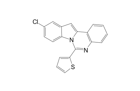 10-chloro-6-(thiophen-2-yl)indolo[1,2-c]quinazoline