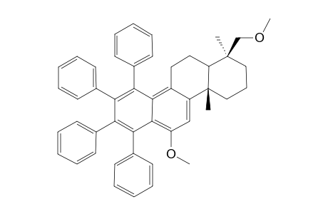 [6aR-(6aa,7b,10ab)]-12-methoxy-7-methoxymethyl-7,10a-dimethyl-1,2,3,4-tetraphenyl-5,6,6a,7,8,9,10,10a-octahydrochrysene