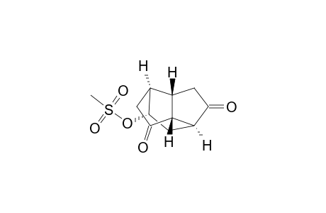1,4-Ethanopentalene-2,6-dione, hexahydro-8-[(methylsulfonyl)oxy]-, (1.alpha.,3a.beta.,4.alpha.,6a.beta.,8S*)-