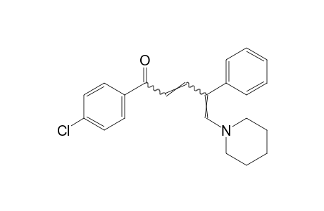 4'-chloro-4-phenyl-5-piperidino-2,4-pentadienophenone