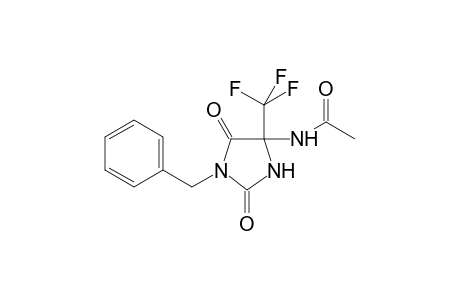Imidazolidine, 4-acetylamino-1-benzyl-2,5-dioxo-4-trifluoromethyl-