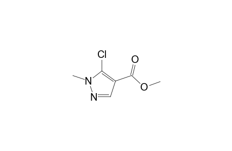 1H-Pyrazole-4-carboxylic acid, 5-chloro-1-methyl-, methyl ester