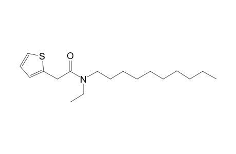 Acetamide, 2-(2-thiophenyl)-N-ethyl-N-decyl-