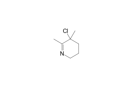 5-CHLORO-5,6-DIMETHYL-2,3,4,5-TETRAHYDRO-PYRIDINE