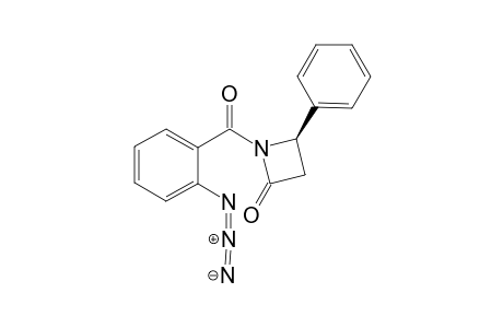 (R)-N(4)-[2'-Azidobenzoyl]-1-phenyl-4-azacyclobutan-3-one