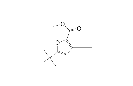 2-Furancarboxylic acid, 3,5-bis(1,1-dimethylethyl)-, methyl ester