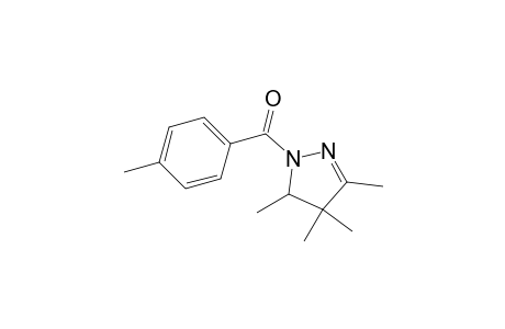 (4-methylphenyl)-(3,4,4,5-tetramethyl-3H-pyrazol-2-yl)methanone