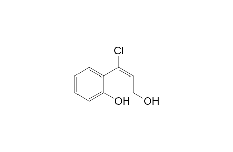 2-[(E)-1-chloranyl-3-oxidanyl-prop-1-enyl]phenol