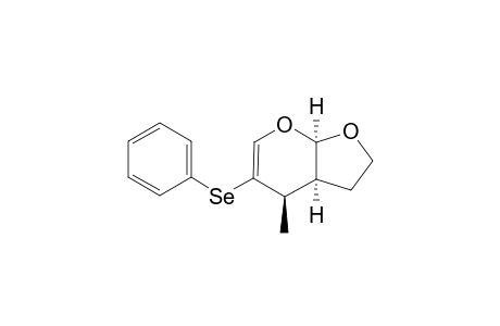 (3aS,4R,7aR)-4-Methyl-5-(phenylselanyl)-2,3,3a,7a-tetrahydro-4H-furo[2,3-b]pyran