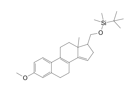 tert-Butyl-(3-methoxy-13-methyl-7,11,12,13,16,17-hexahydro-6H-cyclopenta[a]phenanthren-17-ylmethyloxy)dimethylsilane