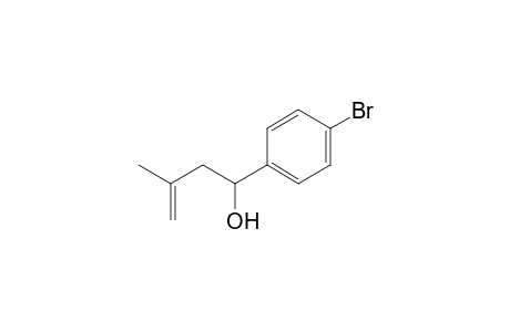1-(4-Bromophenyl)-3-methylbut-3-en-1-ol
