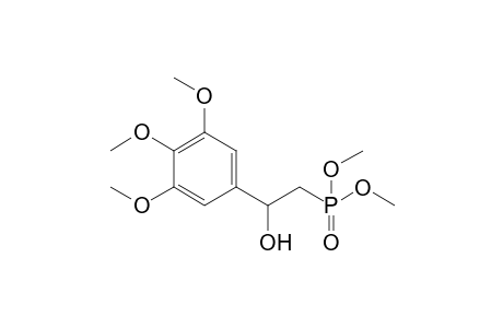 Dimethyl 2-hydroxy-2-(3,4,5-trimethoxyphenyl)ethylphosphonate