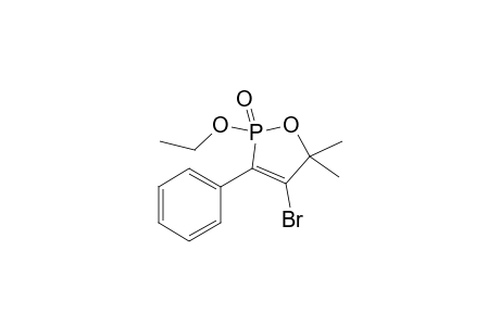 4-Bromo-2-ethoxy-2,5-dihydro-5,5-dimethyl-3-phenyl-1,2-oxaphosphole 2-Oxide