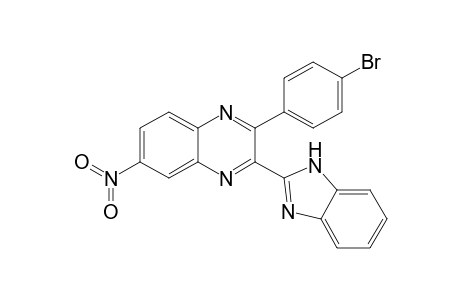 2-(Benzimidazol-2-yl)-3-(4-bromophenyl)-7-nitroquinoxaline