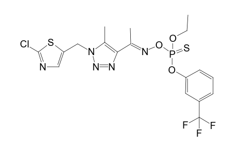 O-Ethyl,O-(3-trifluoromethylphenyl),O-(E)-1-{1-[(2-chlorothiazol-5-yl)methyl]-5-methyl-1H-1,2,3-triazol-4-yl}ethylidene amino thiophosphate
