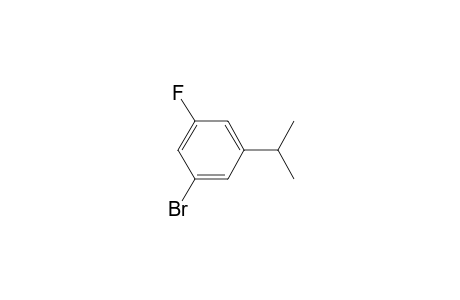 Benzene, 1-bromo-3-fluoro-5-(1-methylethyl)-