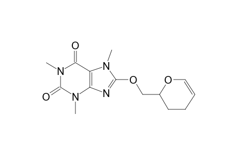 8-[3,4-Dihydro-2H-pyran-2-methyl]oxycarffeine