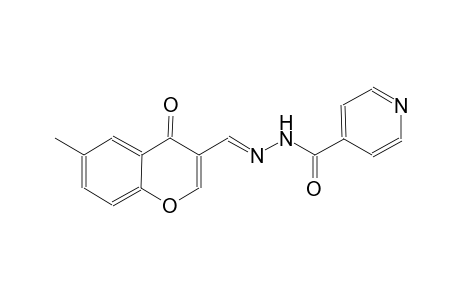 N'-[(E)-(6-methyl-4-oxo-4H-chromen-3-yl)methylidene]isonicotinohydrazide