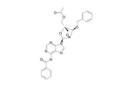 (1S,3R,4S,7R)-1-(ACETOXYMETHYL)-3-(6-N-BENZOYLADENIN-9-YL)-7-BENZYLOXY-2,5-DIOXABICYCLO-[2.2.1]-HEPTANE