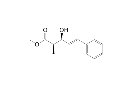 (E)-syn-Methyl 3-hydroxy-2-methyl-3-phenyl-4-pentenoate