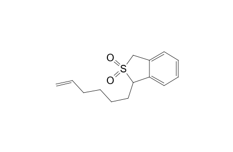 1,3-Dihydro-1-(5-hexenyl)benzo(c)thiophene 2,2-dioxide