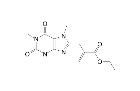 Ethyl 2-((1,3,7-trimethyl-2,6-dioxo-2,3,6,7-tetrahydro-1H-purin-8-yl)methyl)acrylate
