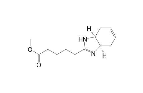 1H-Benzimidazole-2-pentanoic acid, 3a,4,7,7a-tetrahydro-, methyl ester, cis-