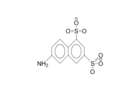 6-Amino-naphthalene-1,3-disulfonate dianion