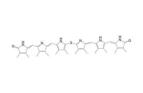 (4Z,9Z,20Z,25Z)-2,3,7,8,12,13,17,18,22,23,27,28-Didecamethyl-1,15,29,30,32,35-hexahydro-15-thia-hexapyrrin-1,29-dione