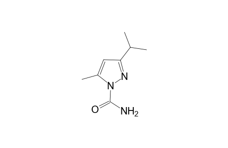 3-isopropyl-5-methyl-pyrazole-1-carboxamide