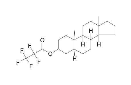 5.alpha.-Androstan-3.beta.-ol, o-pentafluoropropionyl-