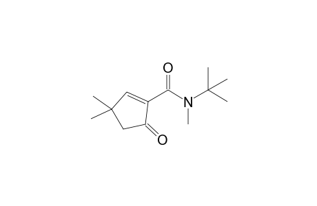 N-t-Butyl-N-methyl-(3,3-dimethyl-5-oxo-1-cyclopentene)carboxamide