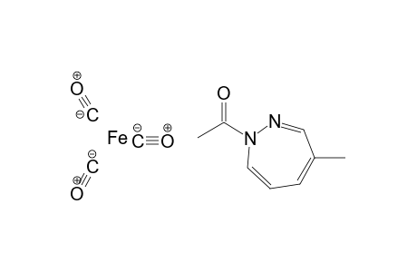 Tricarbonyl-[1-acetyl-4-methyl-1,2-diazepino]-iron