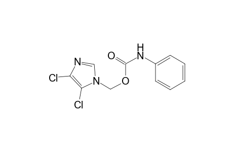 Carbamic acid, N-phenyl-, (4,5-dichloro-1-imidazolyl)methyl ester