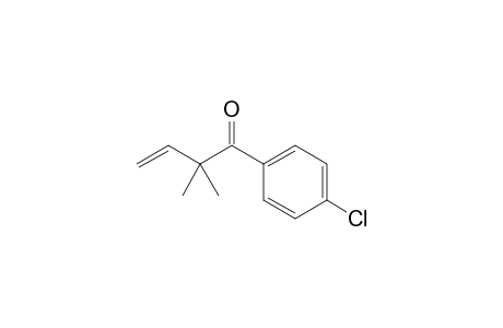 1-(4-Chlorophenyl)-2,2-dimethylbut-3-en-1-one