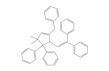 [2-[4,4-dimethyl-5,5-diphenyl-2-(phenylmethyl)-1-cyclopent-2-enyl]-1-phenylethenyl]benzene