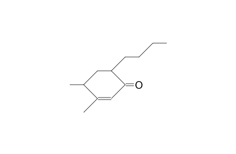 cis-6-Butyl-3,4-dimethyl-2-cyclohexen-1-one