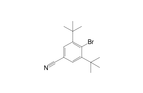 4-Bromo-3,5-di-t-butylbenzonitrile