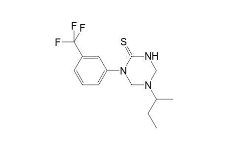 1,3,5-Triazine-2(1H)-thione, tetrahydro-5-(1-methylpropyl)-1-[3-(trifluoromethyl)phenyl]-