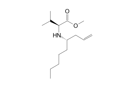 (2S)-2-[[(1S)-1-amylbut-3-enyl]amino]-3-methyl-butyric acid methyl ester